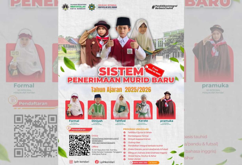7-1-1024x702 Mencetak Generasi Bertauhid, Sekolah Integral Pesantren Hidayatullah Kendari Jadi Pilihan Masa Depan Anak