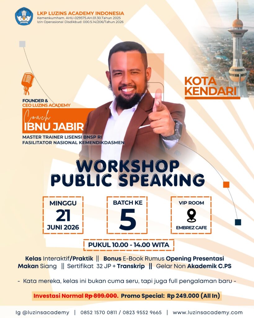 WhatsApp-Image-2026-06-15-at-15.50.45-819x1024 Hadir di Kendari, Sertifikasi Public Speaking Bersama Trainer Lisensi BNSP Bakal Bantu Kamu Kuasai Skill Komunikasi Abad 21